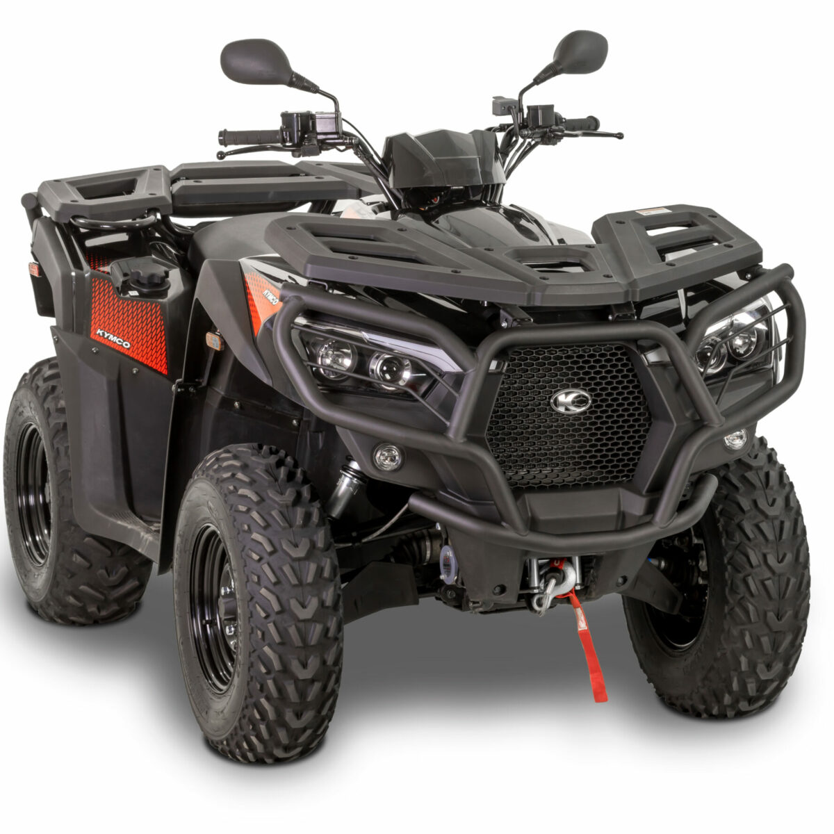 Front bumper (MXU 550/700) Black Kymco